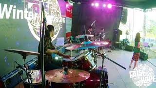 Video thumbnail of "Rave Vox - Leng Dun Zel Ang (Cover by False Hope) | Drum Cam | Live at Winter Festival 2017"