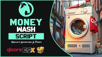 FiveM Money Wash Script W/ Animations [QBCore] [ESX] [QBox]