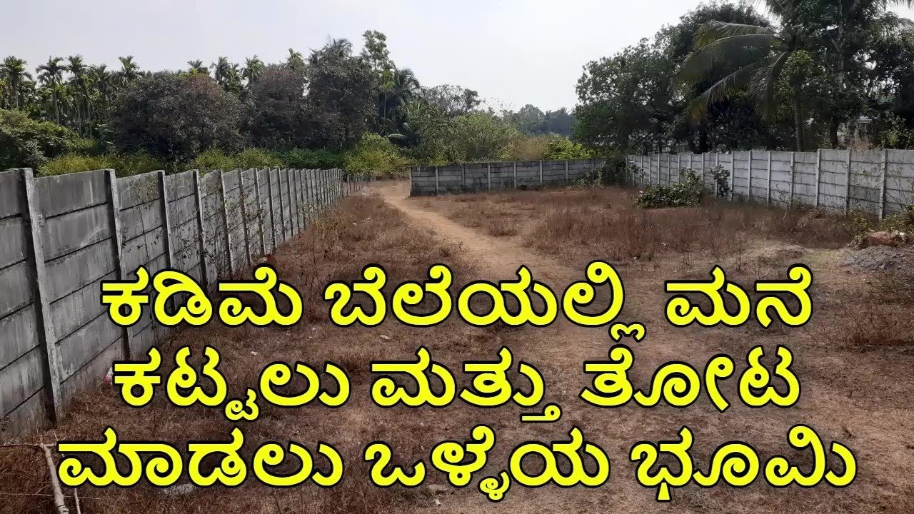 5 gunta NA and 10 gunta agricultural land (combo) for sale in Sirsi, Uttar kannada.
