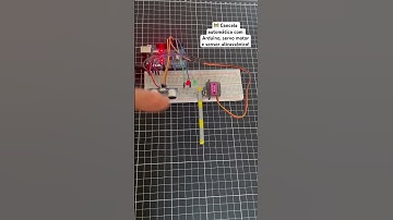 🚧 Projeto: Cancela automática! #arduino #arduinoproject #mecatrónica #eletronica #impressão3d