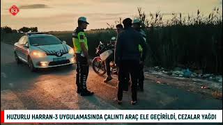 Huzurlu Harran-3 Uygulamasinda Çalinti Araç Ele Geçi̇ri̇ldi̇, Cezalar Yağdi