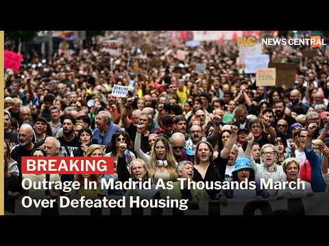 Thousands March in Madrid Demanding Action on Housing and Evictions | News Central | AM1F