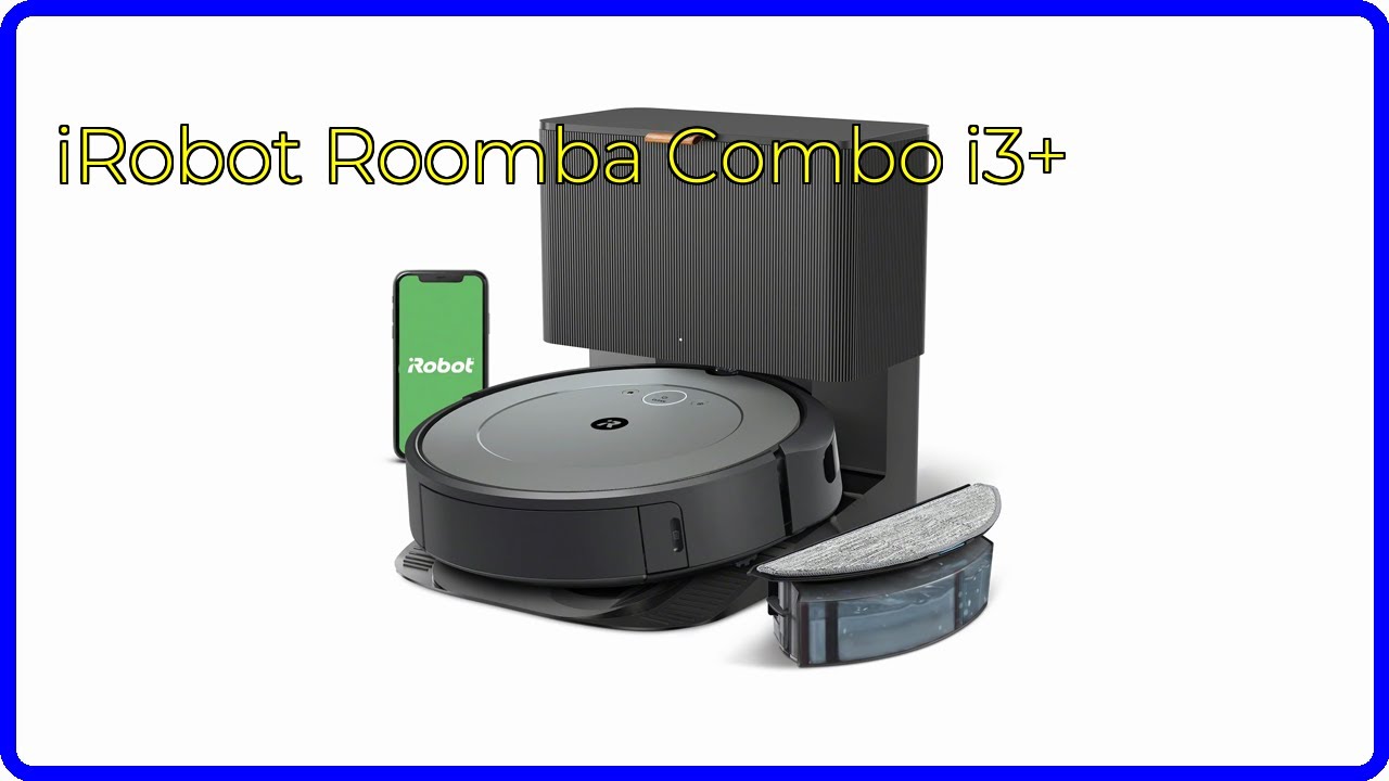 REVIEW (2026): iRobot Roomba Combo i3+. ESSENTIAL details. - YouTube