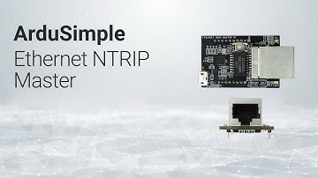 Ethernet NTRIP Master from ArduSimple. Ethernet functionality to Serial Port devices.