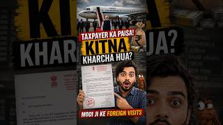 PM Modi Foreign Tour Cost Kitna Hai? #modi #shortsfeed #hindifacts #trendingnews