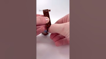 LEGO Couch using Printed Tiles #shorts #legotutorial #rustic #build