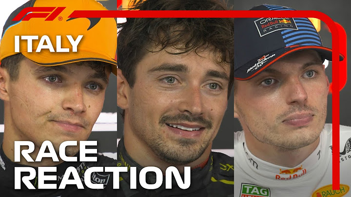 Drivers' Reaction After the Race | 2024 Italian Grand Prix
