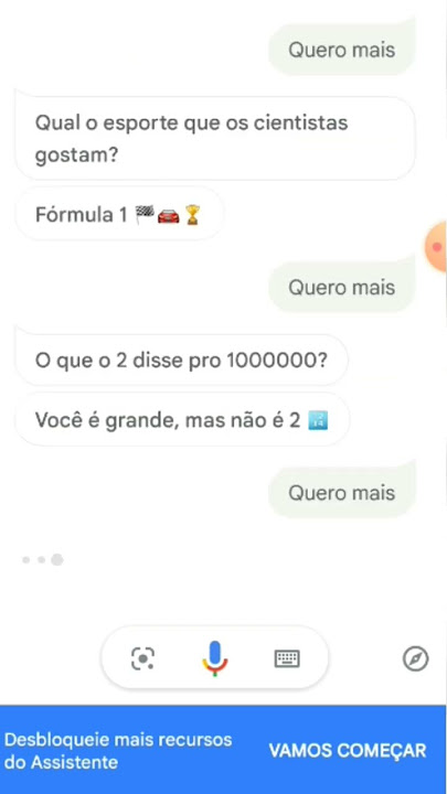 Incrível Google Assistente contando varias piadas em Português Pt