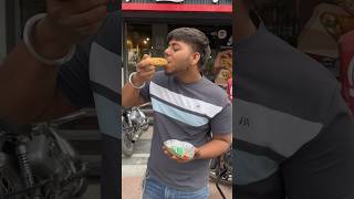 Eating only triangle shape food ?? viral trending viral dominospizza food minivlog shorts