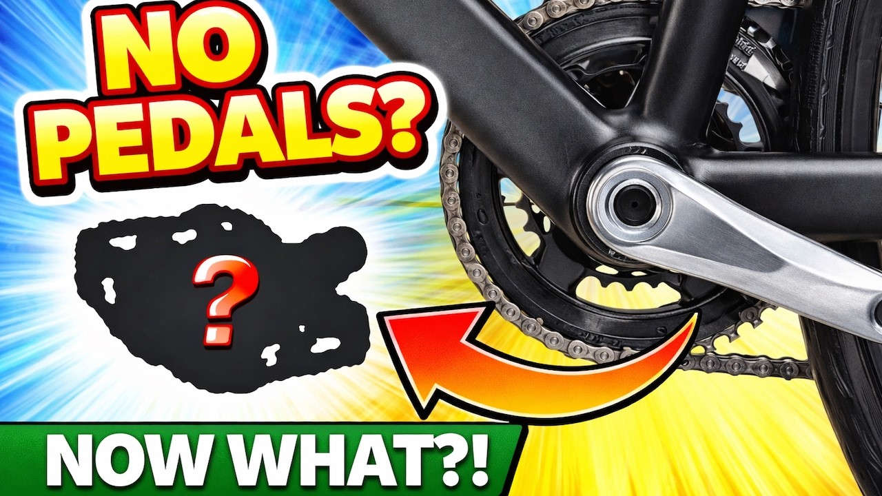 Новый велосипед пришел без педалей? Начните здесь!