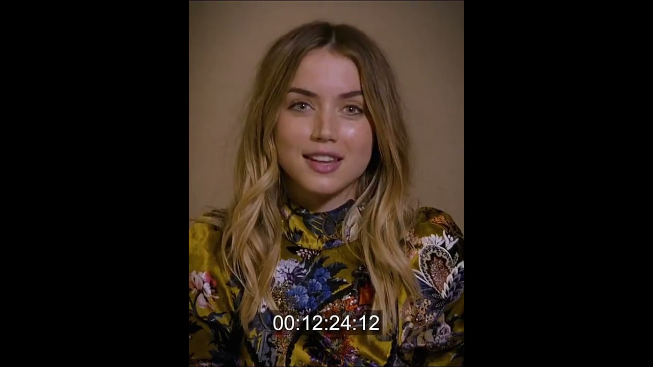 Ana de Armas Behind The Scenes Clips 🎬