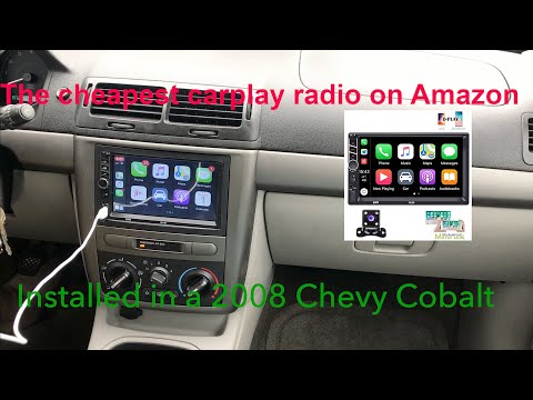 Cheapest Carplay Radio on Amazon Installed in a Chevy Cobalt