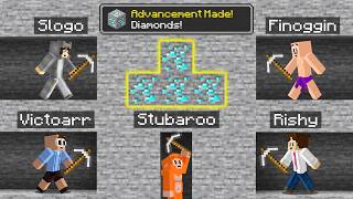 5 Friends Race to get Every Minecraft Achievement!