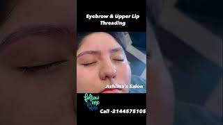 Eyebrow Threading