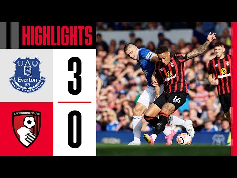 Three goals in difficult afternoon at Goodison Park | Everton 3-0 AFC Bournemouth