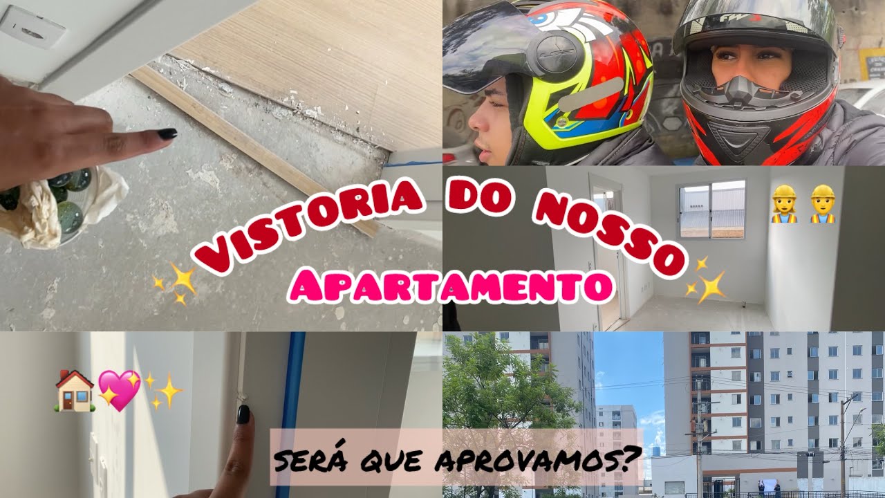 FINALMENTE VISTORIA DO NOSSO APARTAMENTO // CURY CONSTRUTORA 🏠✨💖