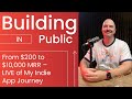 Live Coding My Way to $10K MRR | Indie Dev Reality | Building in Public
