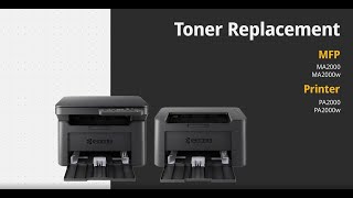 Kyocera Toner Replacement Ma2000, Ma2000W, Pa2000, Pa2000W