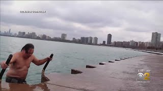 'Great Lake Jumper' Dan O'Conor Has Jumped Into Lake Michigan Every Day For Over A Year