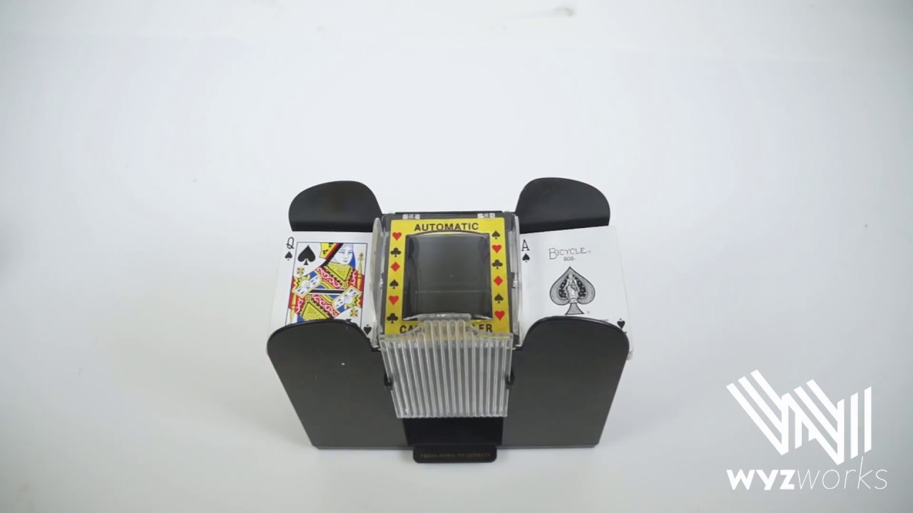 WYZworks Card Shuffler Demonstration