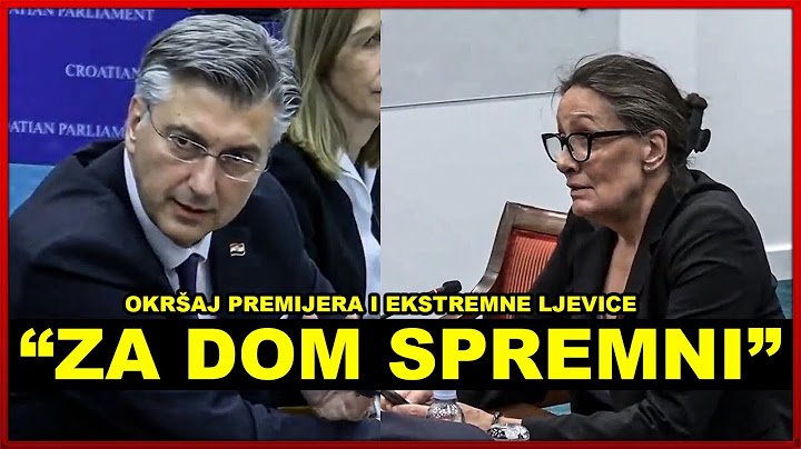 Okršaj Plenkovića i Raukar Gamulin oko pozdrava "Za dom spremni" i Thompsonovog koncerta