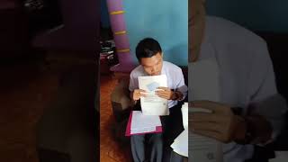 penyerahan dan testimoni sertipikat PTSL 2025 desa Lubuk bingin baru