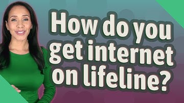 How do you get internet on lifeline?