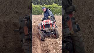 Ploughing with the Kubota B7100 Utility Tractor