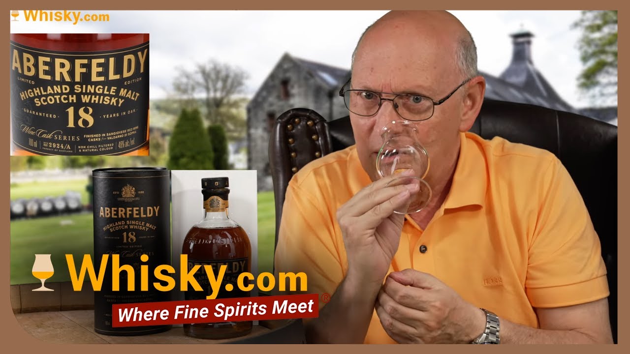 Aberfeldy Sangiovese Red Wine Cask Finish 18 Years | Whisky Review
