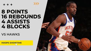 Ariel Hukporti 8 Points, 16 Rebs, 4 Assists, 4 Blocks vs Hawks I 25-26 NBA Season