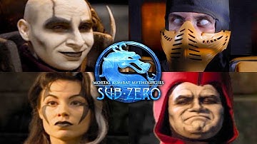 Mortal Kombat Mythologies Sub-Zero - All Bosses & Cutscenes (Legacy Kollection | 4K 60FPS)