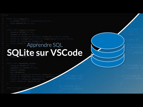 Vidéo: Comment créer un fichier SQLite ?