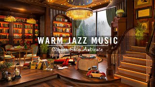 Warm Jazz Instrumental Music☕Cozy Coffee Shop & Relaxing Jazz Music to Work,Study | Background Music screenshot 5
