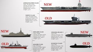 The 9 Old Naval Vessels that will be replaced by these 9 Upcoming advanced ones