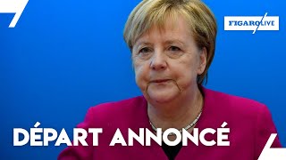 Angela Merkel quitte la vie politique à la fin de son mandat