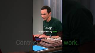 TBBT S06E16 | Sheldon - A research problem shorts