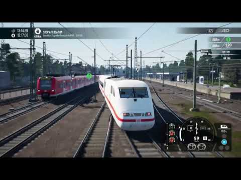 ICE 575 Hamburg Altona to Stuttgart Hbf