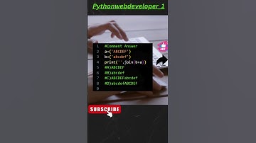 PYTHON MCQ #python #programming #pythonprogramming #coding #code #shorts #trending #short #ytshorts