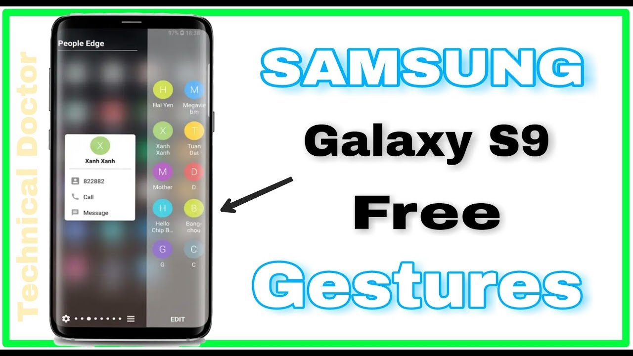 | Samsung Galaxy S9 | Free Gestures | For All Android Users | Technical Doctor |