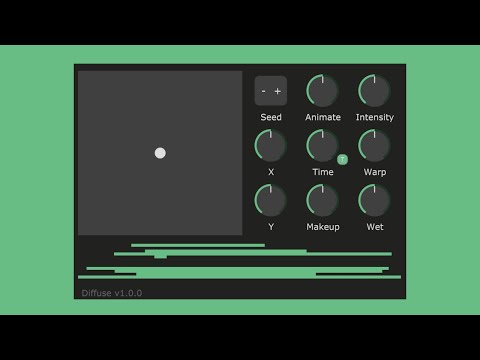 diffuse - new plugin out now (name your own price) VST3 / AU