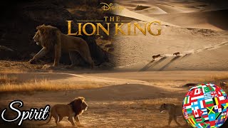 {ALL VERSIONS} - Spirit - Multilanguage The Lion King (2019)