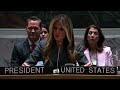 First Lady Melania Trump Presides Over the UN Security Council