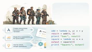 Python programming language. Functions