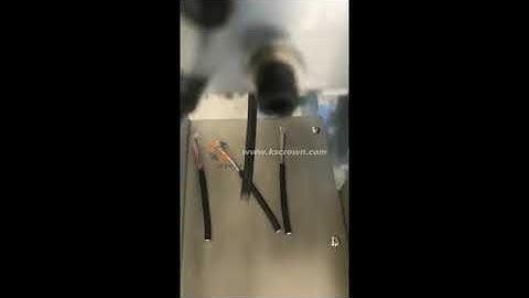 Fully Automatic Multicore Cable Stripping & Crimping Machine, Core Wire Peeling and Crimping Machine