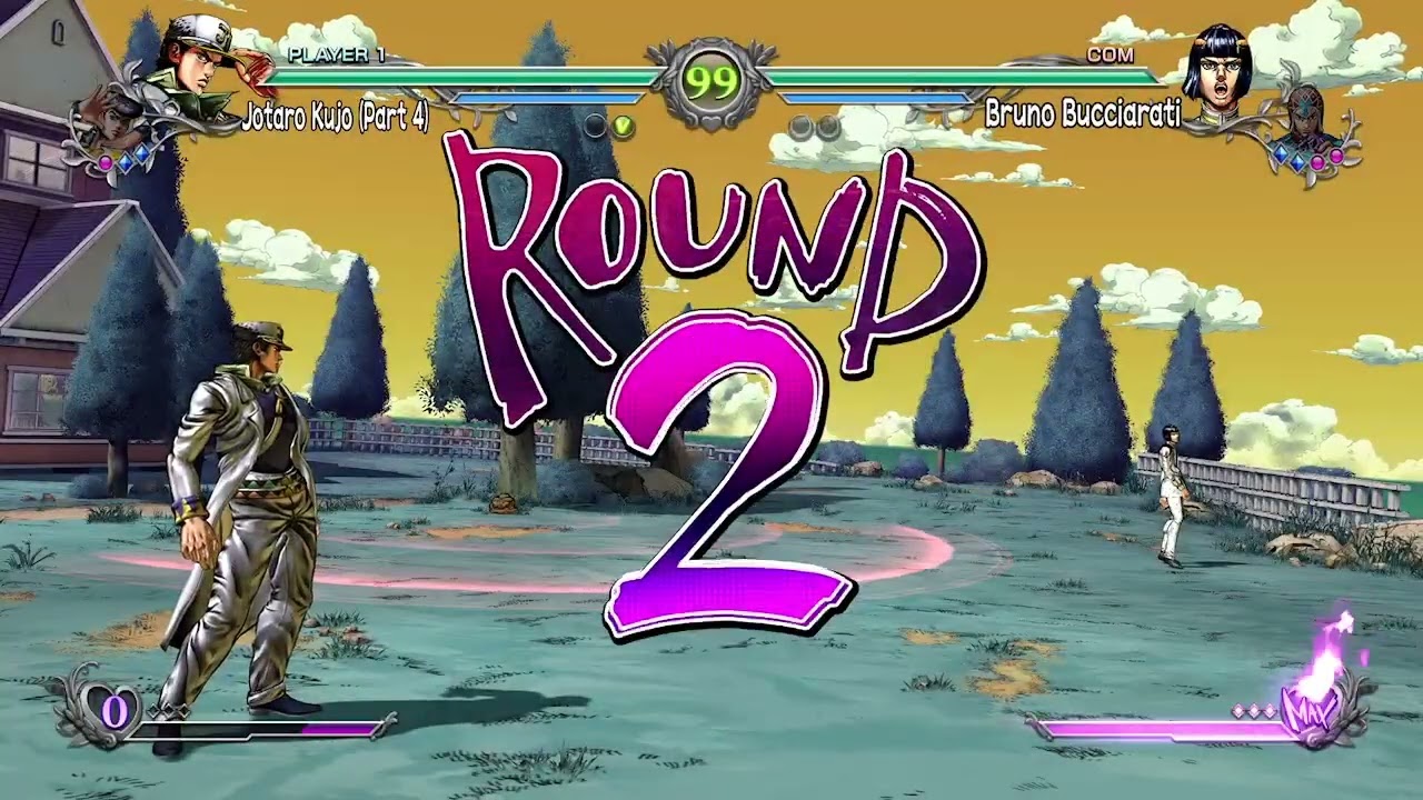 ASBR. Jotaro VS Bruno (random match)