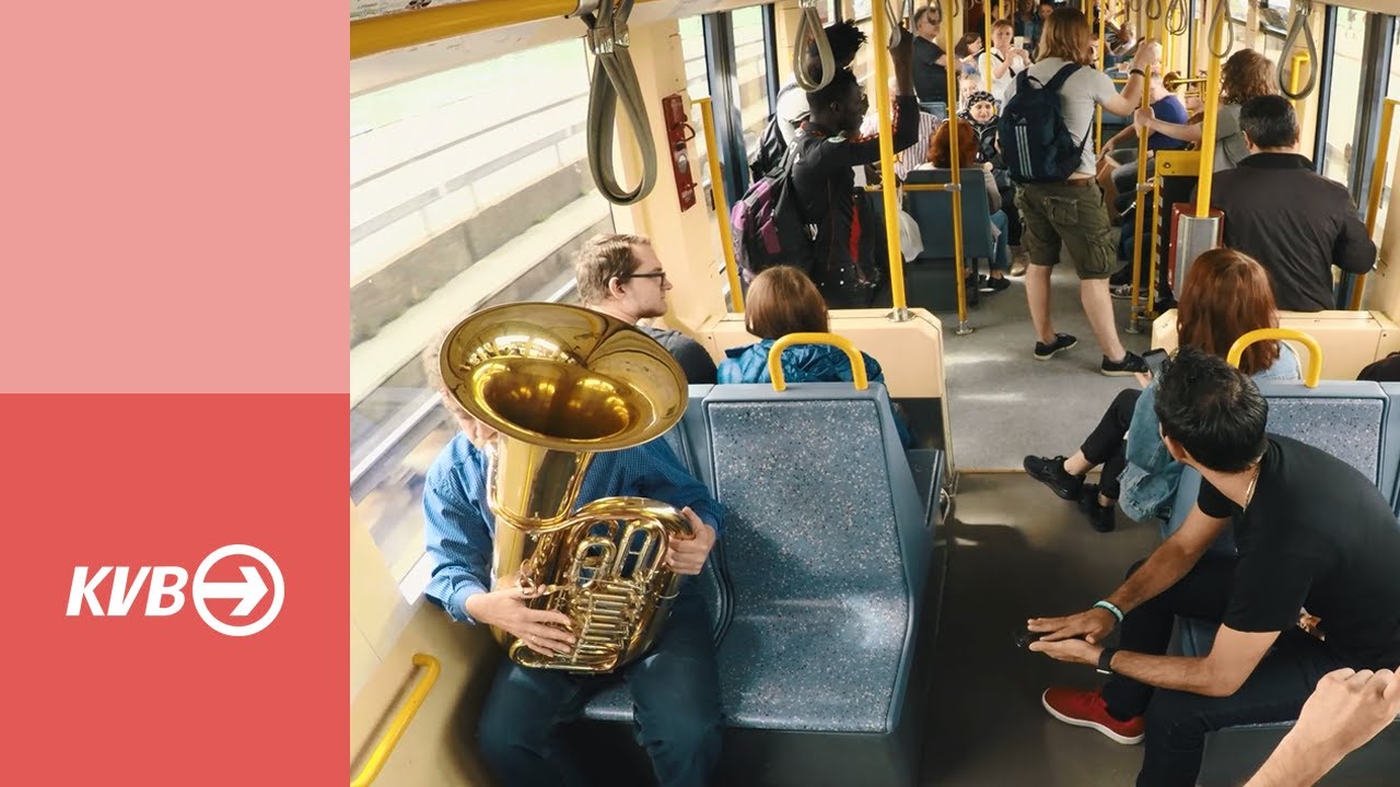 Musik in der Bahn | Überraschungskonzert in der KVB