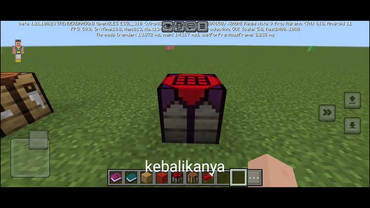 Perbedaan crafting table dan uncrafting table