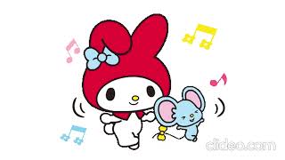 My Melody And Flat-kun Dancing To Crabs From Weebl