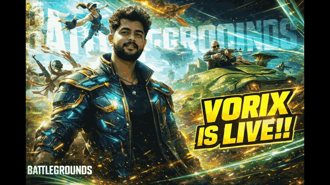 🔴 VORIX LIVE | New Subscribers Join Fast ⚡ Custom Rooms + Rank Push ...