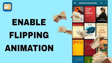 Hoe u flipping-animatie in de ReadEra-app kunt inschakelen en activeren